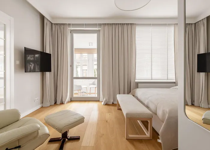 Sanhaus - Royal - 3 Minuty Od Plazy I Deptaka Апартаменты *